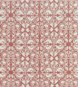 Elbury Fabric by Baker Lifestyle Red