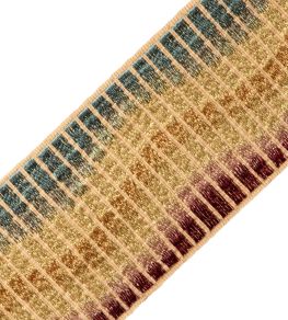 Elementi Ombre Border Trimming by Samuel & Sons Castagna