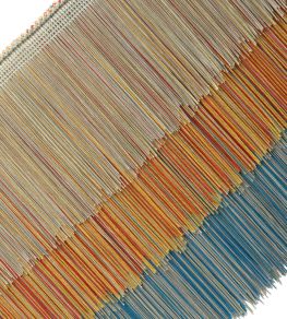 Elementi Tiered Fringe Trimming by Samuel & Sons Spritz