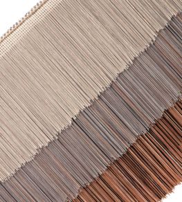 Elementi Tiered Fringe Trimming by Samuel & Sons Tartufo