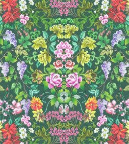 Eleonora Velours Fabric by Designers Guild Viridian