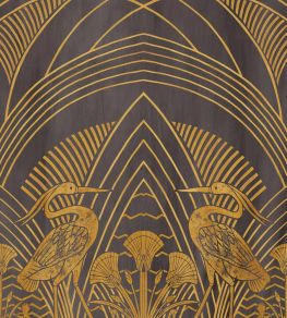 Elephantine Mural by Casamance Noir/Dore