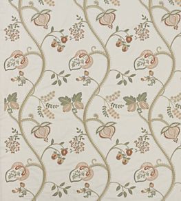 Elizabeth Fabric by James Hare Terracotta