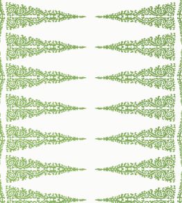 Ellery Stripe Wallpaper by Anna French Kelly on White