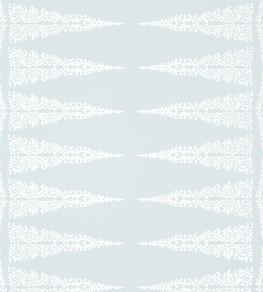 Ellery Stripe Wallpaper by Anna French White on Soft Blue
