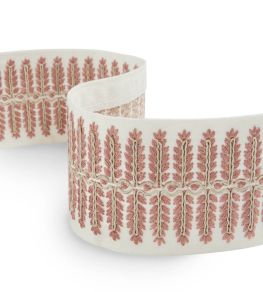 Elm Braid Trimming by James Hare Pink