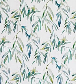 Elvey Velvet Fabric by Romo Kingfisher
