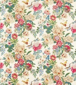 Emperor Peony Fabric by Sanderson Lotus Pink