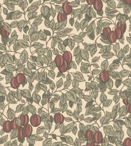 Emrik Wallpaper by Sandberg Burgundy