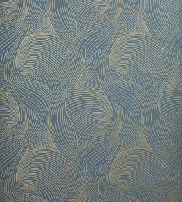 Engrave Wallpaper by Prestigious Textiles Indigo