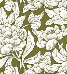 Envergure Wallpaper by Caselio Kaki