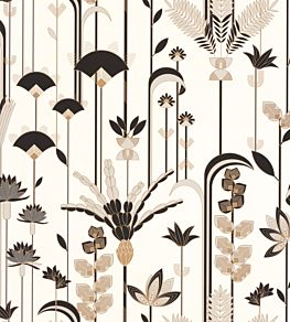 Ephemeral Wallpaper by Caselio Beige Dore