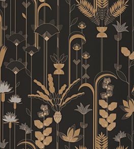 Ephemeral Wallpaper by Caselio Black Gold