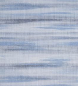 Equinox Wallpaper by Thibaut Blue and White