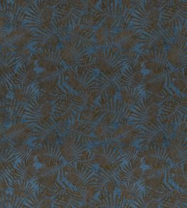 Espinillo Velvet Fabric by Harlequin Indigo/Copper