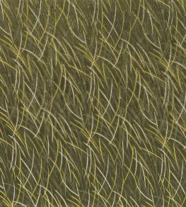Euphorbe Fabric by Casamance Kaki