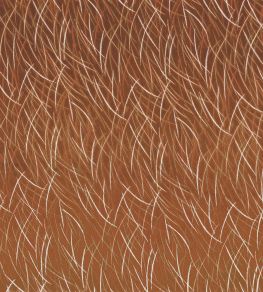 Euphorbe Fabric by Casamance Terracotta