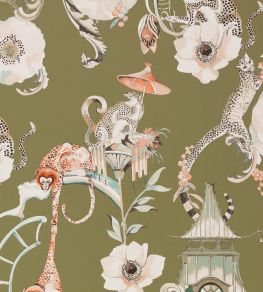 Euphoria Wallpaper by Romo Somerset Green