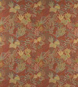 Evangeline Fabric by Jane Churchill Paprika