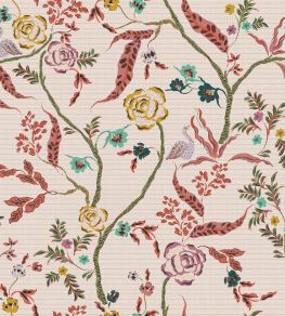 Eversley Fabric by Parker & Jules Cinnamon Tabacco