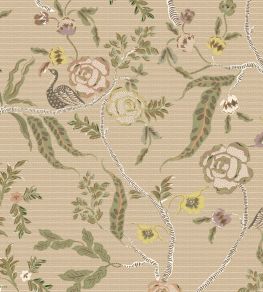 Eversley Fabric by Parker & Jules Coral Moss