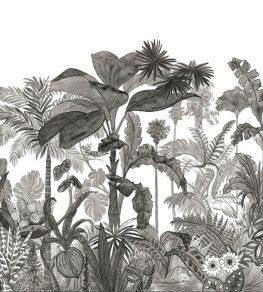 Exotica Mural by Caselio Noir et Blanc