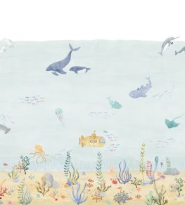 Exploration Under the Sea Mural by Casadeco Bleu