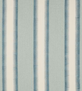 Ezra Stripe Fabric by Jane Churchill Blue