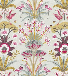 Fable Fabric by Camengo Fuchsia
