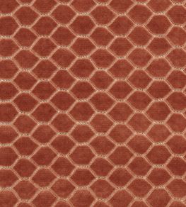 Faraday Velvet Fabric by Sanderson Sandstone