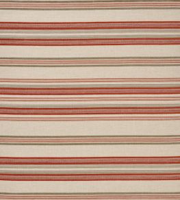 Farnaz Stripe Fabric by Nina Campbell Persimmon
