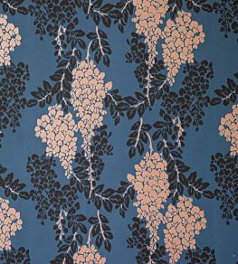 Wisteria Wallpaper by Farrow & Ball Stiffkey Blue
