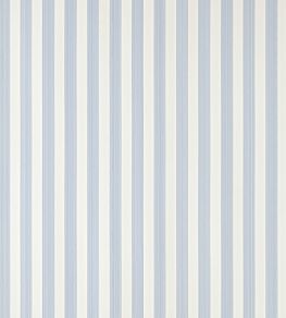 Closet Stripe Wallpaper by Farrow & Ball Lulworth Blue
