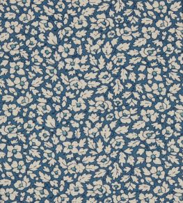 Feather Petals Fabric by Liberty Lapis
