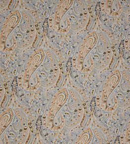 Felix Raison in Cotton Velvet Fabric by Liberty Pewter