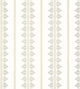 Fern Stripe Wallpaper by Anna French Beige
