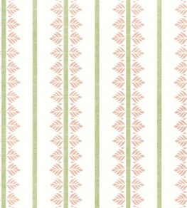 Fern Stripe Wallpaper by Anna French Blush
