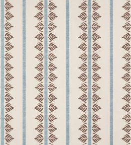 Fern Stripe Wallpaper by Anna French Brown/Slate