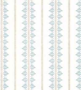 Fern Stripe Wallpaper by Anna French Spa Blue