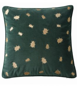 Firefly Cushion 50 x 50cm by Clarke & Clarke Emerald