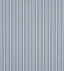 Firle Stripe Fabric by Jane Churchill Blue