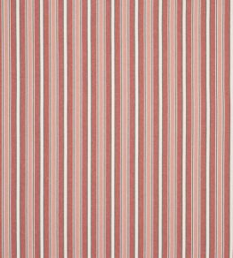Firle Stripe Fabric by Jane Churchill Red