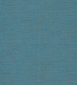 Five O'clock Plain Wallpaper by Casadeco Bleu Petrole