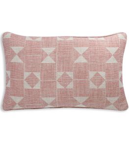 Flag Cushion by Fermoie Pink