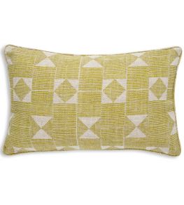 Flag Cushion by Fermoie Yellow