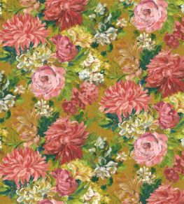 Fleur D'Artistes Fabric by Designers Guild Terracotta