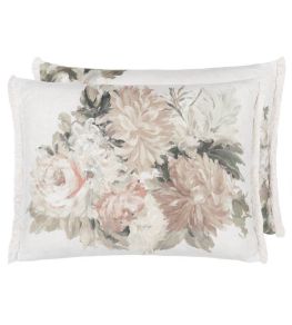 Fleurs D Artistes Cushion 45 x 60cm by Designers Guild Sepia