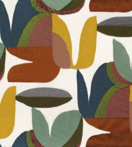 Flirt Fabric by Casamance Multico Ambre