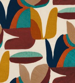 Flirt Fabric by Casamance Multico Topaze