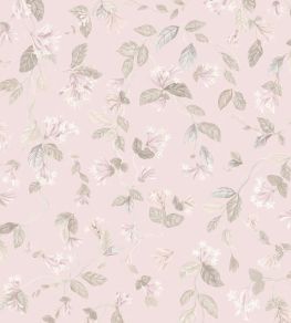 Flora Wallpaper by Cole & Son Stone on Rose Quartz